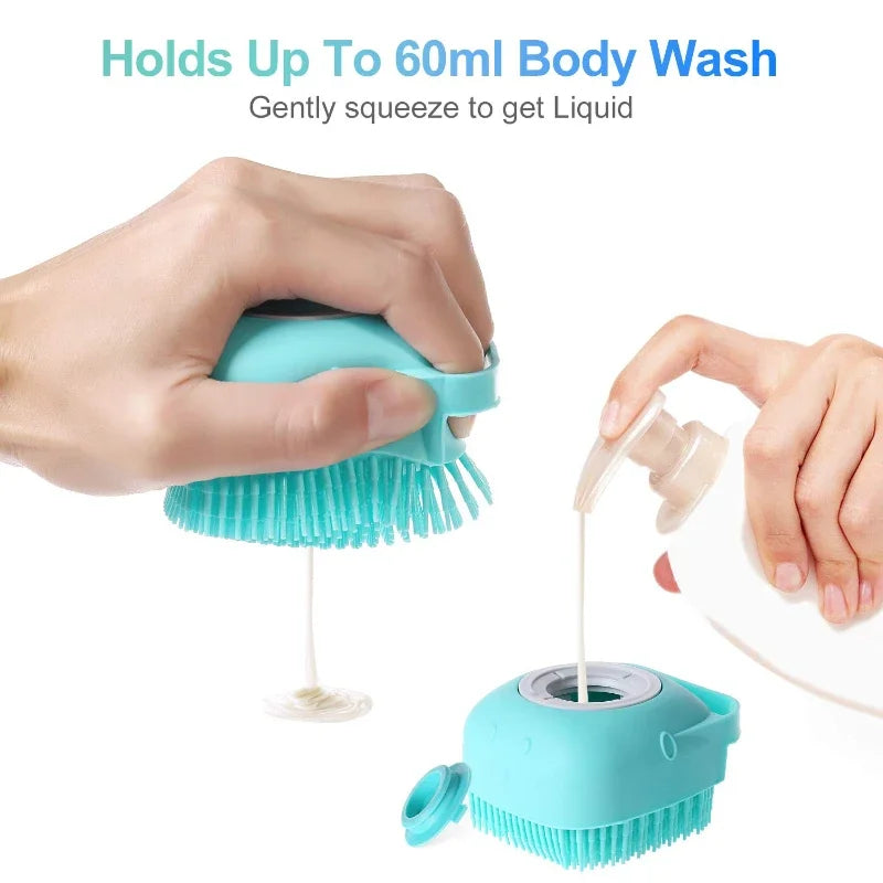 HapeTail Silicone Bath Brush